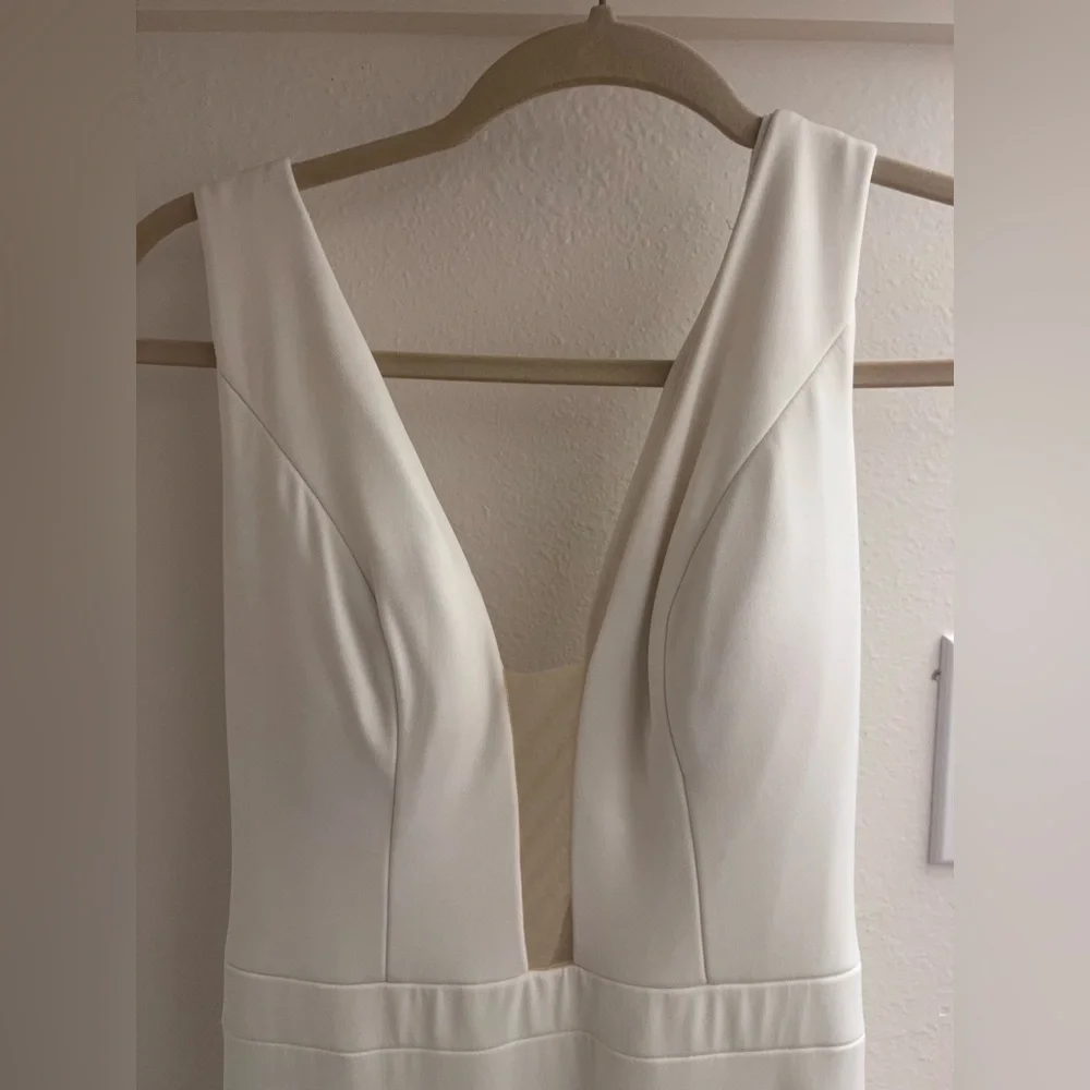 Jovani White Dress 22884 - Picture 10 of 16